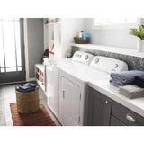 Whirlpool - AMANA ELECTRIC 6.5CY DRYER WITH WRINKLE PREVENT - White - Dryers - Additional View 14