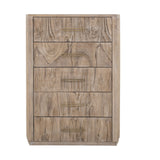 International Furniture Direct - RIVERBEND CHEST - Light Brown Wood - Chests - Additional View 1