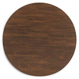 Ashley Furniture - Lyncott Round Dining Table - Dark Brown Wood - Tables - Additional View 3