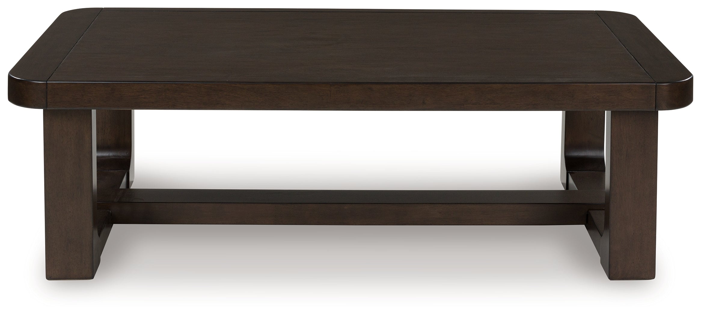 Ashley Furniture - BRECKINGTON COCKTAIL TABLE - Dark Brown Wood - Tables - Additional View 2