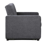Noah Chair With Twin Sleeper - Gray - Additional View 2