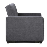Noah Chair With Twin Sleeper - Gray - Additional View 2