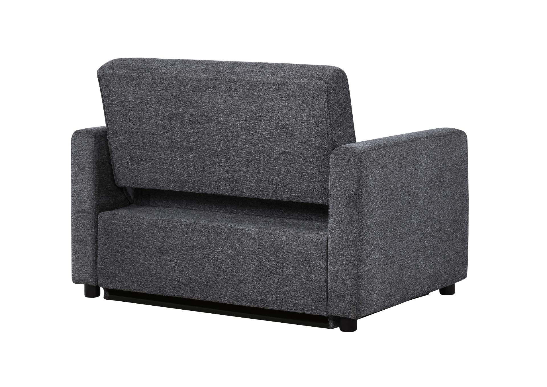 Noah Chair With Twin Sleeper - Gray - Additional View 3