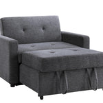 Noah Chair With Twin Sleeper - Gray - Additional View 6