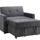 Noah Chair With Twin Sleeper - Gray - Additional View 6