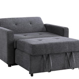 Noah Chair With Twin Sleeper - Gray - Additional View 7