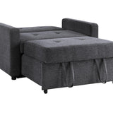 Noah Chair With Twin Sleeper - Gray - Additional View 8