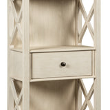 Ashley Furniture - BOLANBURG DISPLAY CABINET - White Wood - Cabinets