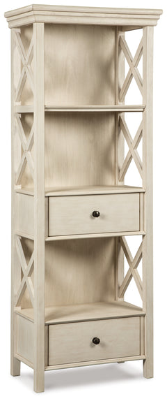 Ashley Furniture - BOLANBURG DISPLAY CABINET - White Wood - Cabinets