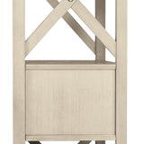 Ashley Furniture - BOLANBURG DISPLAY CABINET - White Wood - Cabinets - Additional View 5