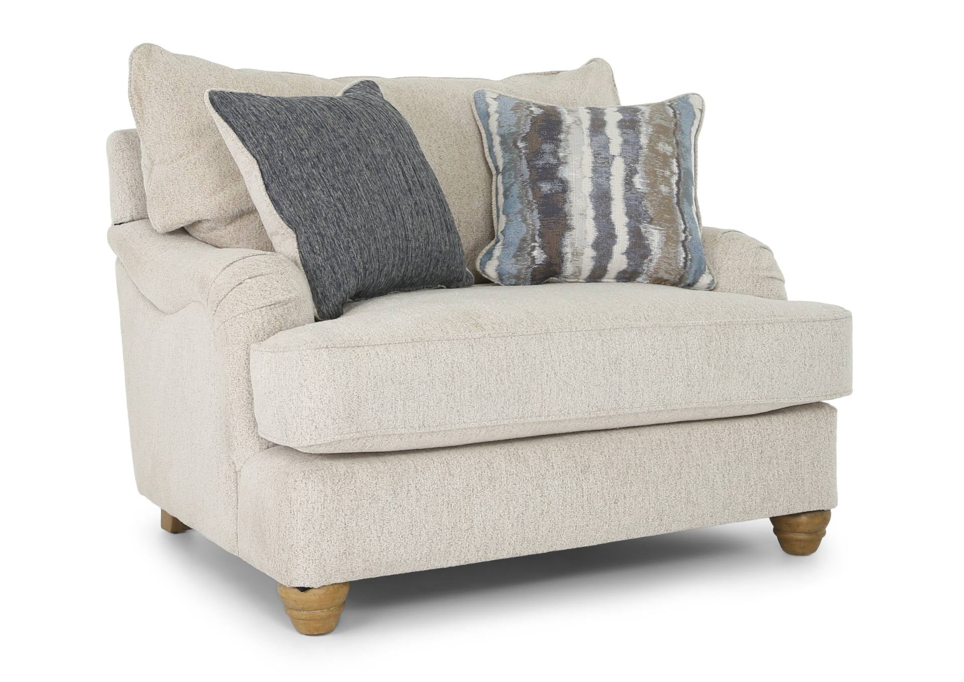 WACO LINEN OVERSIZED CHAIR - Additional View 2