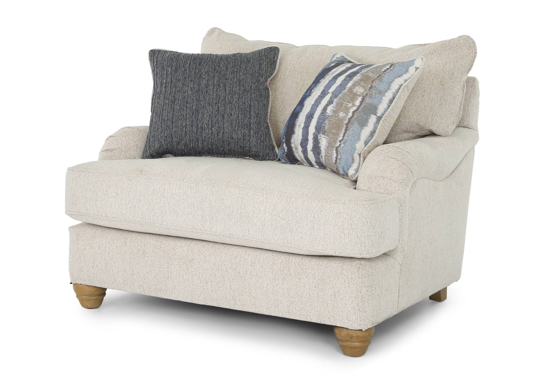 WACO LINEN OVERSIZED CHAIR - Additional View 6