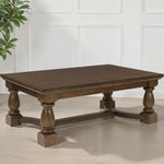 Ashley Furniture - STURLAYNE COCKTAIL TABLE - Dark Brown Wood - Tables - Additional View 1