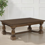 Ashley Furniture - STURLAYNE COCKTAIL TABLE - Dark Brown Wood - Tables - Additional View 1