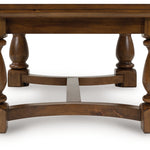 Ashley Furniture - STURLAYNE COCKTAIL TABLE - Dark Brown Wood - Tables - Additional View 3
