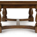Ashley Furniture - STURLAYNE COCKTAIL TABLE - Dark Brown Wood - Tables - Additional View 3