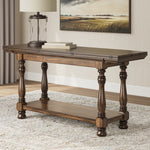 Ashley Furniture - STURLAYNE END TABLE - Dark Brown Wood - Tables - Additional View 5