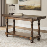 Ashley Furniture - STURLAYNE END TABLE - Dark Brown Wood - Tables - Additional View 5
