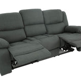 Easton Reclining Sofa - Charcoal - Additional View 3