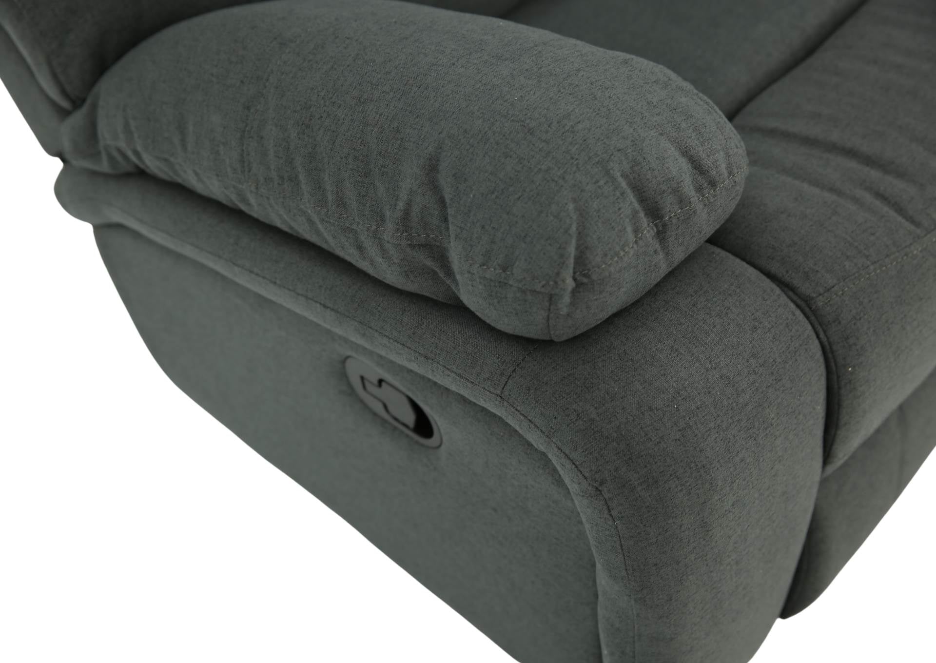 Easton Reclining Sofa - Charcoal - Additional View 4