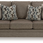 Ashley Furniture - Stonemeade Queen Sofa Sleeper - Nutmeg - Dark Brown Fabric - Sofas - Additional View 1