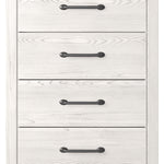 Ashley Furniture - GERRIDAN 4 DRAWER CHEST - White Wood - Chests