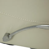 Taurus Leather Swivel Recliner - Ice - Additional View 4