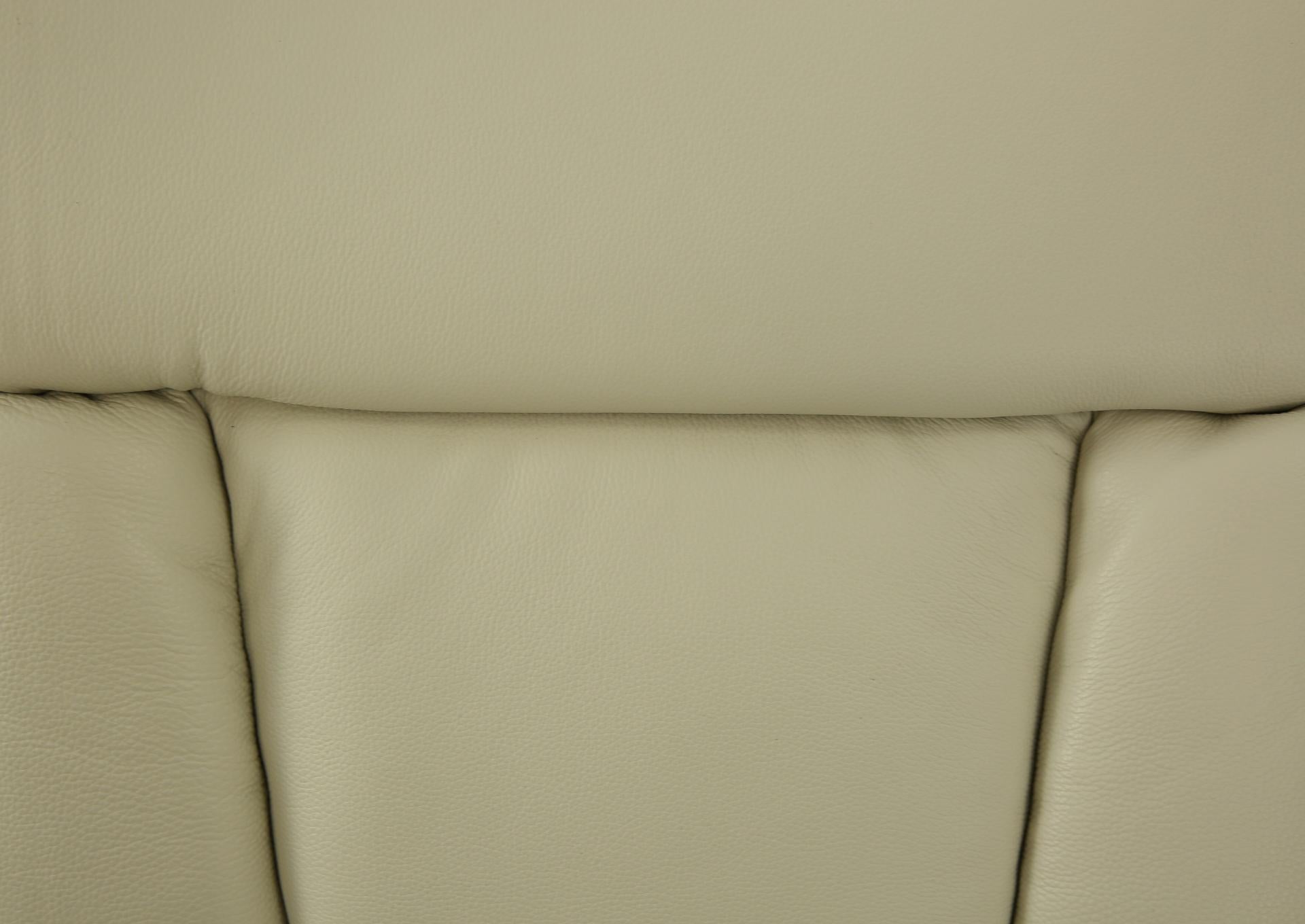 Taurus Leather Swivel Recliner - Ice - Additional View 7