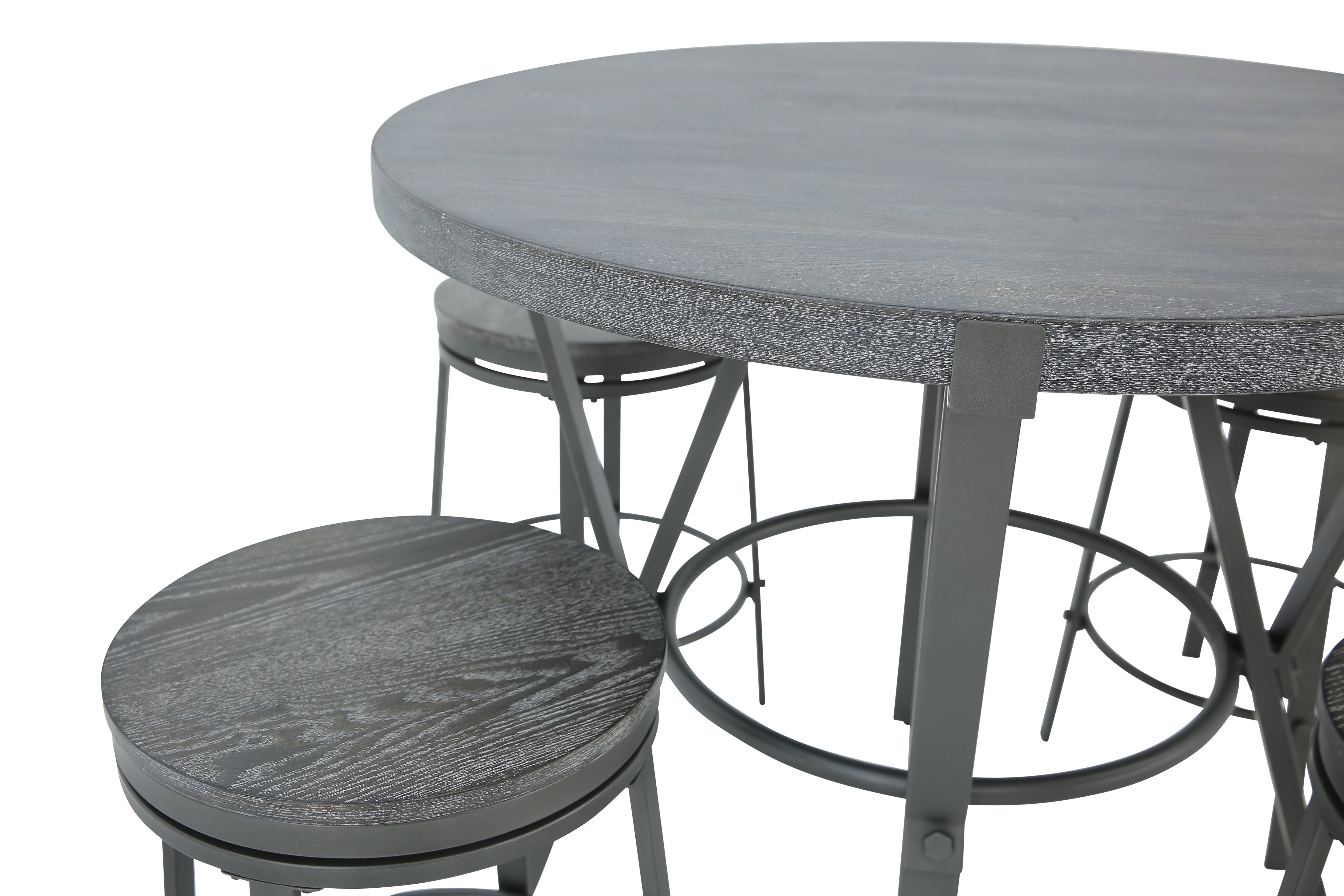 PORTLAND 5 PIECE COUNTER HEIGHT DINETTE - Additional View 2