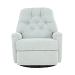 CARA POWDER BLUE SWIVEL GLIDER RECLINER