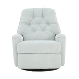 CARA POWDER BLUE SWIVEL GLIDER RECLINER