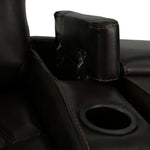 Bolton Walnut Power 3-Piece Theater Seating With Light - Additional View 6