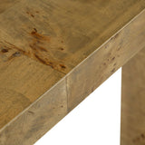 Richmond Burl Wood Console Table