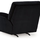 Ashley Furniture - Simplejoy Recliner - Onyx - Black Fabric - Recliners - Additional View 5