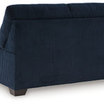 Ashley Furniture - Simplejoy Loveseat - Navy - Blue Fabric - Loveseats - Additional View 4