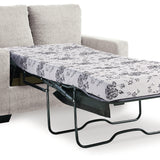 Ashley Furniture - Rannis Twin Sofa Sleeper - Snow - Beige Fabric - Sofas - Additional View 3