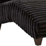 Lush Black Chaise