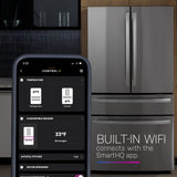 GE Profile Energy Star 23.2 Cu. Ft. Smart Counter-Depth Fingerprint Resistant 4-Door French-Door Refrigerator With Dual-Dispense Autofill Pitcher - Stainless Steel - Pearl Silver - Refrigerators - Additional View 27