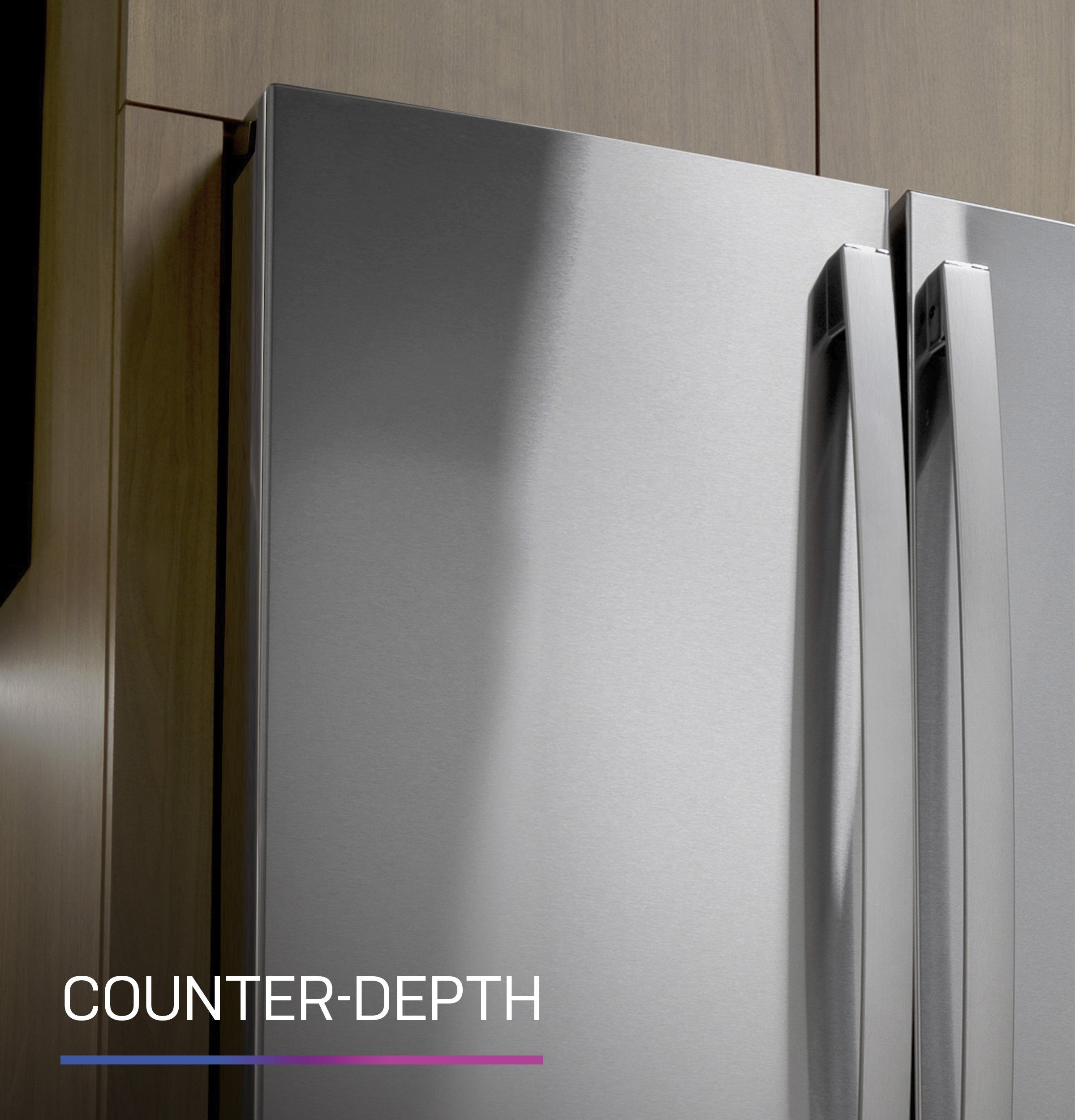 GE Profile Energy Star 23.2 Cu. Ft. Smart Counter-Depth Fingerprint Resistant 4-Door French-Door Refrigerator With Dual-Dispense Autofill Pitcher - Stainless Steel - Pearl Silver - Refrigerators - Additional View 15