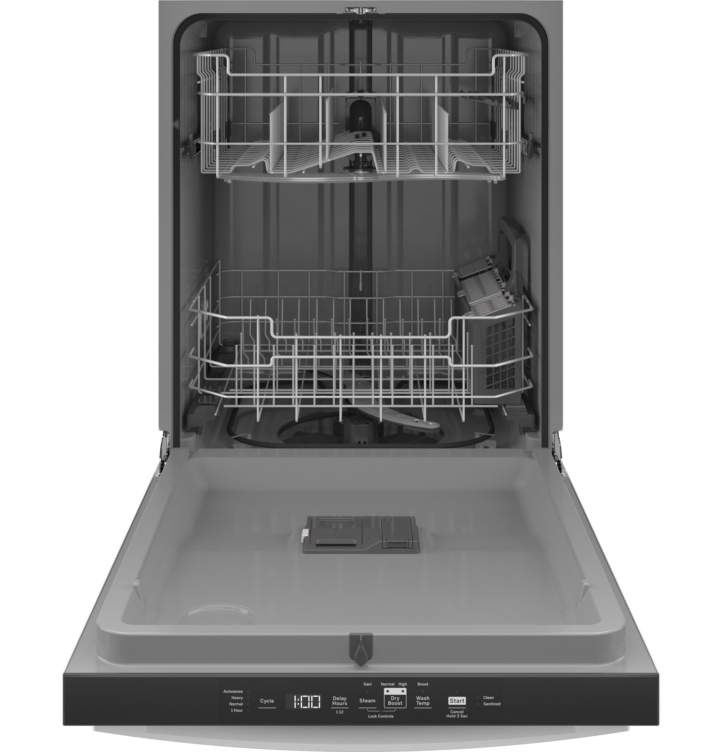 GE WHITE TOP CONTROL DISHWASHER - Dishwashers - Additional View 2