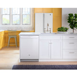 GE WHITE TOP CONTROL DISHWASHER - Dishwashers - Additional View 5