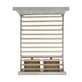 Elements International - Mccoy Queen Bed - Antique White - Wood - Beds - Additional View 9