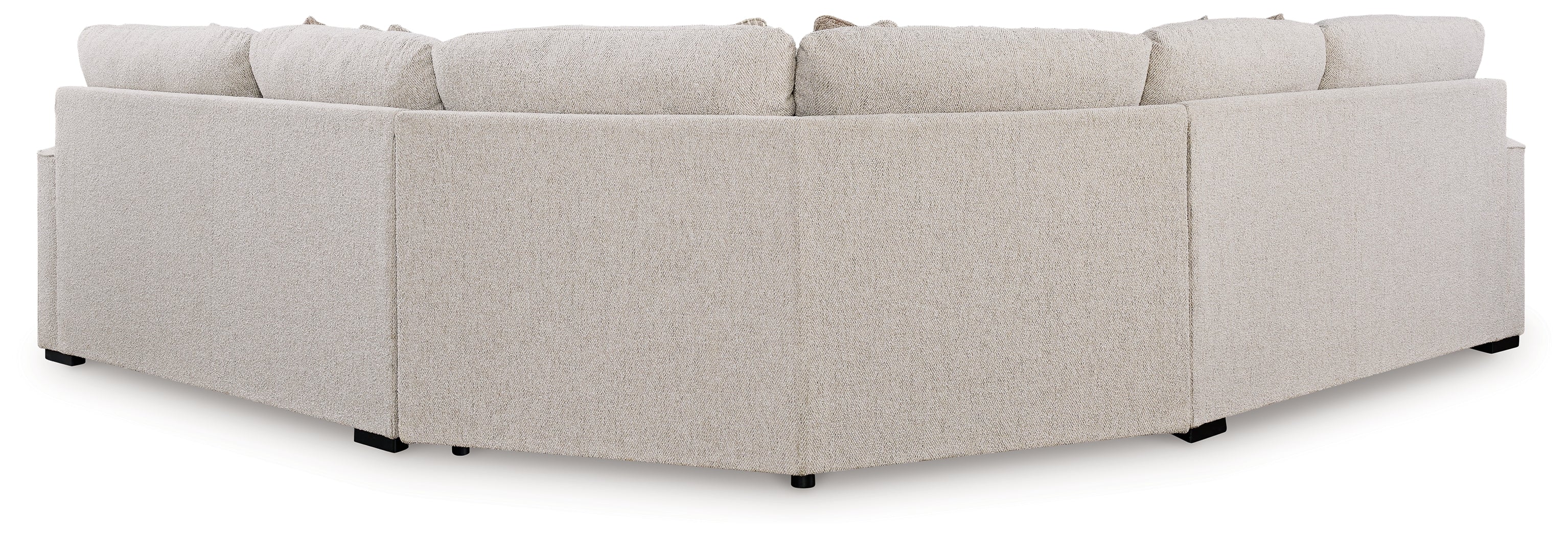 Ashley Furniture - BALLYTON SAND 3 PIECE SECTIONAL - Beige Fabric - Sectionals - Additional View 3