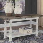 Ashley Furniture - HAVALANCE SOFA TABLE - Dark Gray Wood - Tables - Additional View 1