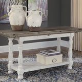 Ashley Furniture - HAVALANCE SOFA TABLE - Dark Gray Wood - Tables - Additional View 1