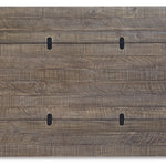 Ashley Furniture - HAVALANCE SOFA TABLE - Dark Gray Wood - Tables - Additional View 5