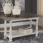 Ashley Furniture - HAVALANCE SOFA TABLE - Dark Gray Wood - Tables - Additional View 6