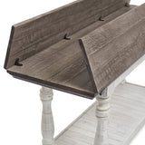 Ashley Furniture - HAVALANCE SOFA TABLE - Dark Gray Wood - Tables - Additional View 7