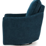 Ashley Furniture - MCBURG NAVY SWIVEL POWER RECLINER - Blue Fabric - Recliners - Additional View 6