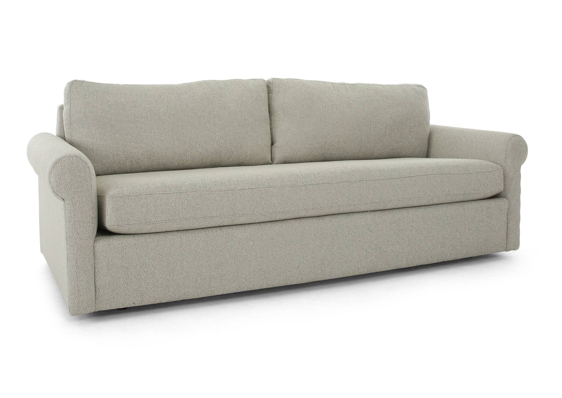 COLCHESTER PEPPER SOFA WITH BENCH SEAT AND ROLL ARM - Additional View 1